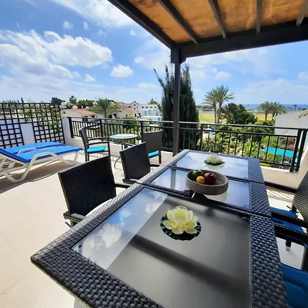 Kato Sea View With Pool Apartament Pafos